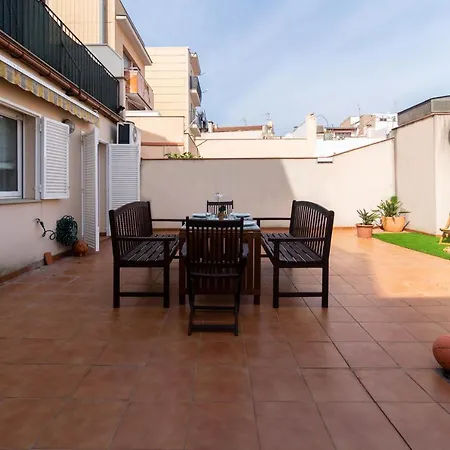 Apartamento Con Gran Patio Y Excelente Ubicacion! Mataró Exterior foto